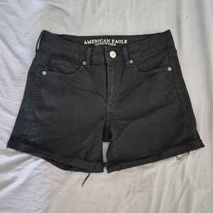 American Eagle Outfitters Women's Dark Jean Shorts